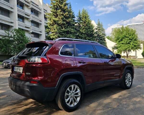 Червоний Джип Cherokee, об'ємом двигуна 2.36 л та пробігом 74 тис. км за 17995 $, фото 2 на Automoto.ua