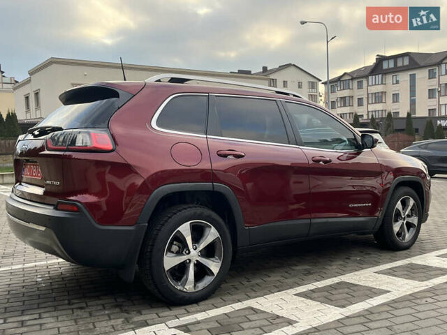 Червоний Джип Cherokee, об'ємом двигуна 2.4 л та пробігом 120 тис. км за 13500 $, фото 5 на Automoto.ua