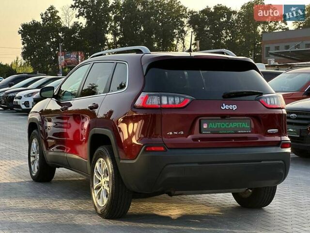Красный Джип Чероки, объемом двигателя 2.36 л и пробегом 44 тыс. км за 18500 $, фото 5 на Automoto.ua