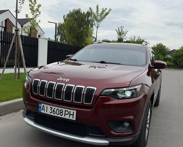 Червоний Джип Cherokee, об'ємом двигуна 2.36 л та пробігом 95 тис. км за 14950 $, фото 1 на Automoto.ua