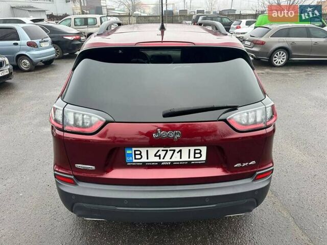 Красный Джип Чероки, объемом двигателя 3.24 л и пробегом 91 тыс. км за 18500 $, фото 4 на Automoto.ua