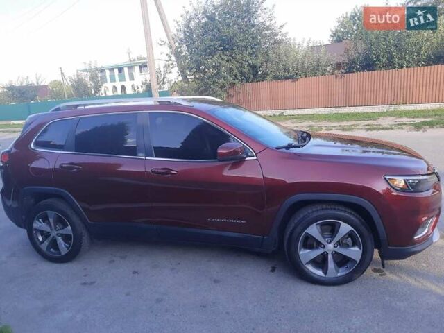 Червоний Джип Cherokee, об'ємом двигуна 2.36 л та пробігом 70 тис. км за 19600 $, фото 15 на Automoto.ua