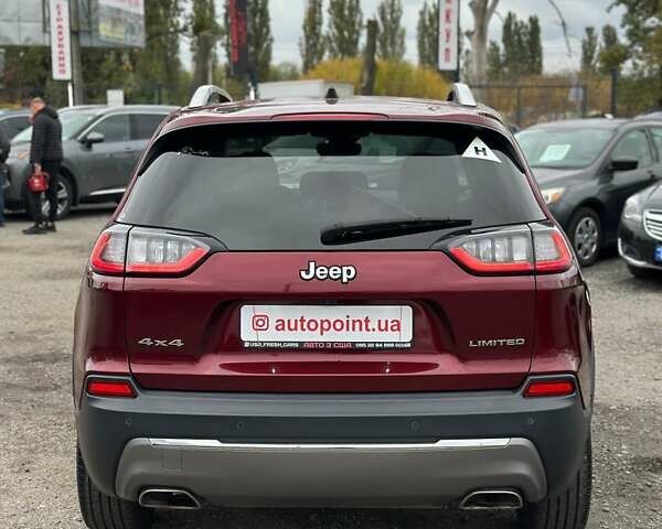 Красный Джип Чероки, объемом двигателя 2 л и пробегом 87 тыс. км за 17999 $, фото 11 на Automoto.ua
