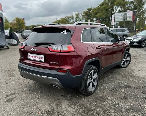 Красный Джип Чероки, объемом двигателя 2 л и пробегом 87 тыс. км за 17999 $, фото 9 на Automoto.ua