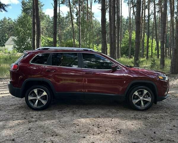 Червоний Джип Cherokee, об'ємом двигуна 2 л та пробігом 87 тис. км за 18300 $, фото 5 на Automoto.ua