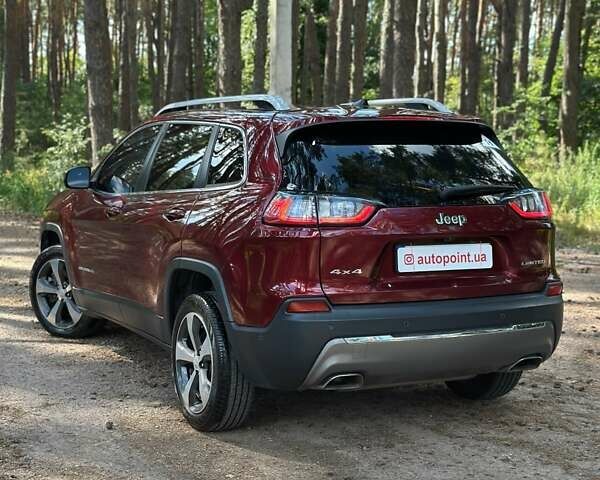 Червоний Джип Cherokee, об'ємом двигуна 2 л та пробігом 87 тис. км за 18300 $, фото 11 на Automoto.ua