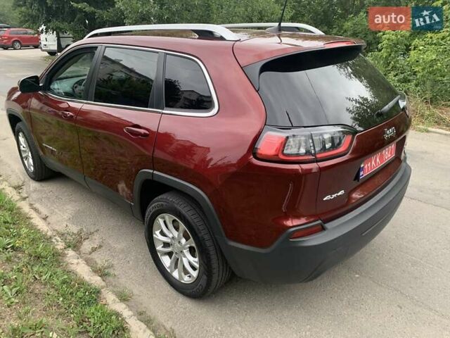 Червоний Джип Cherokee, об'ємом двигуна 2.4 л та пробігом 153 тис. км за 15500 $, фото 1 на Automoto.ua