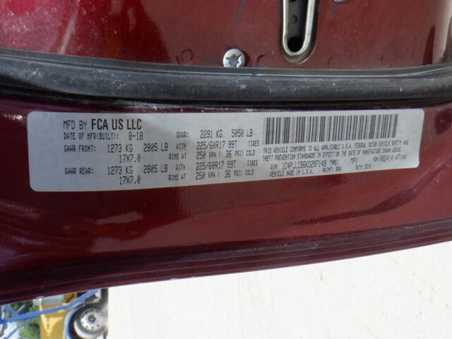 Червоний Джип Cherokee, об'ємом двигуна 2.4 л та пробігом 133 тис. км за 12600 $, фото 5 на Automoto.ua