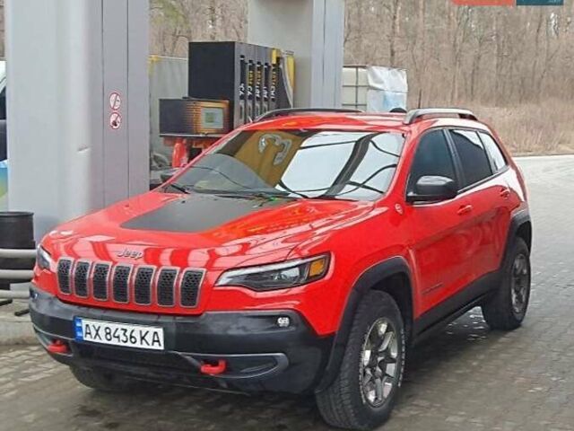Красный Джип Чероки, объемом двигателя 3.24 л и пробегом 51 тыс. км за 18500 $, фото 3 на Automoto.ua