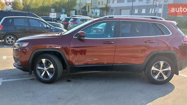 Красный Джип Чероки, объемом двигателя 3.2 л и пробегом 153 тыс. км за 16600 $, фото 7 на Automoto.ua