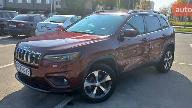 Красный Джип Чероки, объемом двигателя 3.2 л и пробегом 153 тыс. км за 16600 $, фото 8 на Automoto.ua