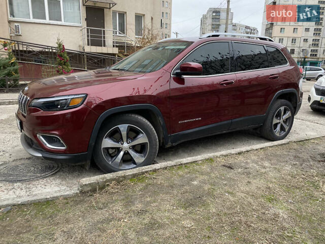 Красный Джип Чероки, объемом двигателя 2.36 л и пробегом 73 тыс. км за 15900 $, фото 1 на Automoto.ua