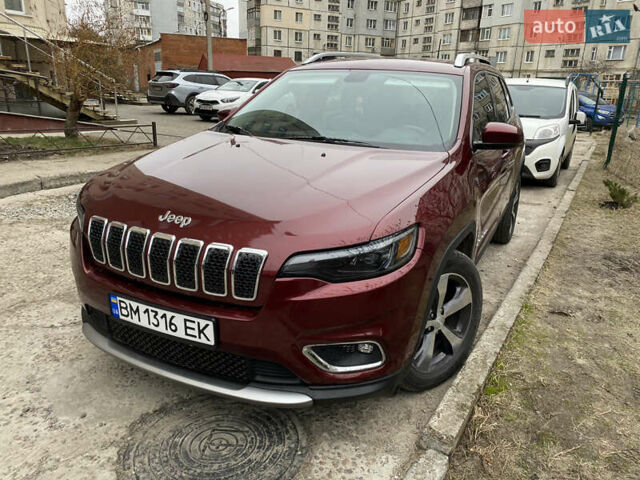 Красный Джип Чероки, объемом двигателя 2.36 л и пробегом 73 тыс. км за 15900 $, фото 2 на Automoto.ua