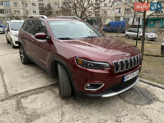 Красный Джип Чероки, объемом двигателя 2.36 л и пробегом 73 тыс. км за 15900 $, фото 6 на Automoto.ua