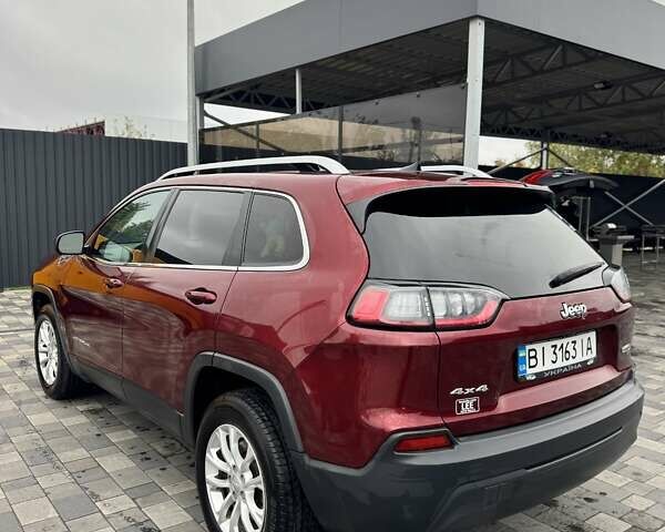 Червоний Джип Cherokee, об'ємом двигуна 2.4 л та пробігом 83 тис. км за 16000 $, фото 2 на Automoto.ua