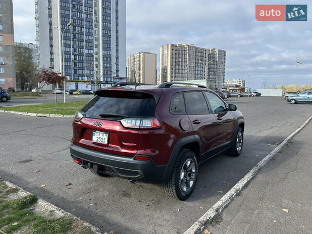 Червоний Джип Cherokee, об'ємом двигуна 1.99 л та пробігом 80 тис. км за 23500 $, фото 5 на Automoto.ua