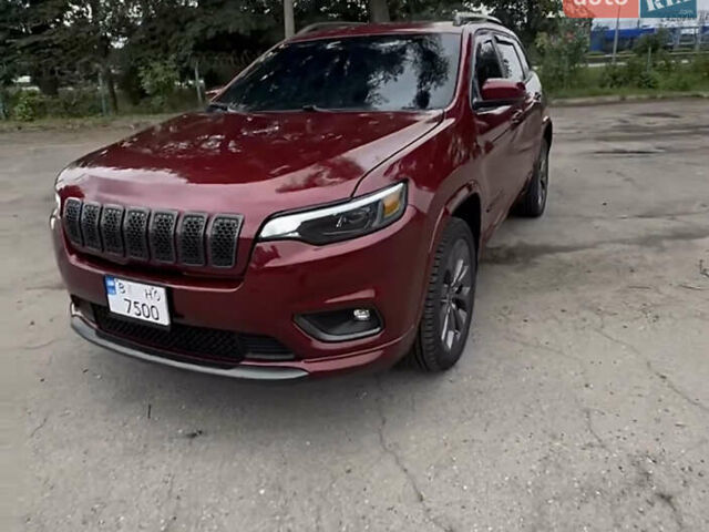 Красный Джип Чероки, объемом двигателя 2 л и пробегом 58 тыс. км за 17800 $, фото 1 на Automoto.ua