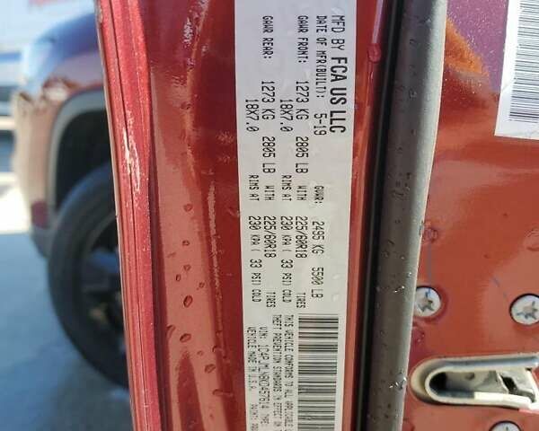 Червоний Джип Cherokee, об'ємом двигуна 2 л та пробігом 31 тис. км за 2700 $, фото 12 на Automoto.ua