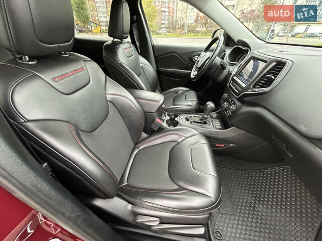 Червоний Джип Cherokee, об'ємом двигуна 1.99 л та пробігом 80 тис. км за 23500 $, фото 36 на Automoto.ua