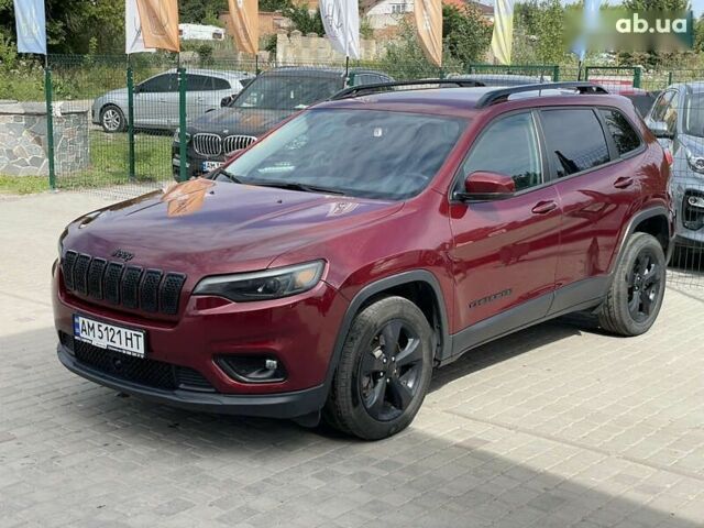 Красный Джип Чероки, объемом двигателя 2.4 л и пробегом 65 тыс. км за 17555 $, фото 1 на Automoto.ua