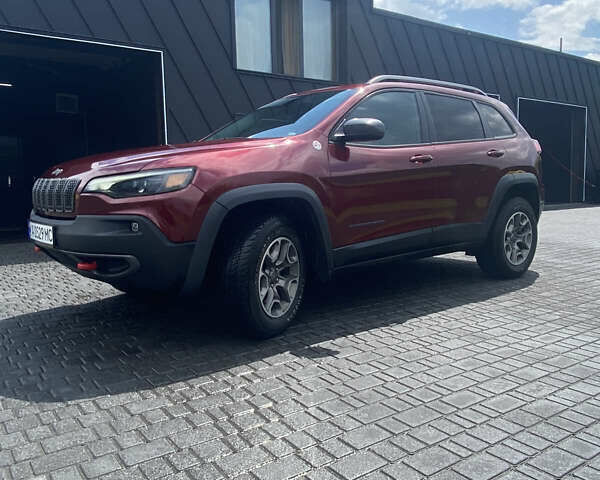 Червоний Джип Cherokee, об'ємом двигуна 2 л та пробігом 60 тис. км за 19500 $, фото 5 на Automoto.ua