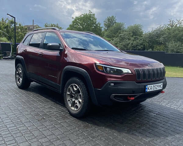 Червоний Джип Cherokee, об'ємом двигуна 2 л та пробігом 60 тис. км за 19500 $, фото 4 на Automoto.ua