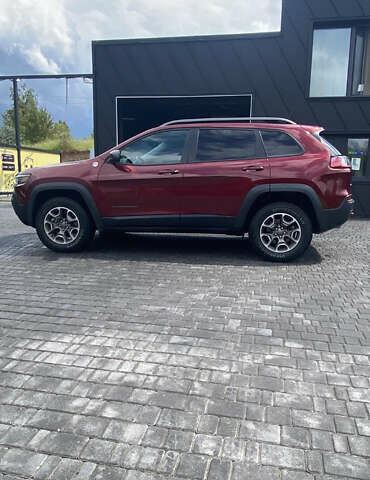 Червоний Джип Cherokee, об'ємом двигуна 2 л та пробігом 60 тис. км за 19500 $, фото 7 на Automoto.ua