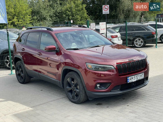 Червоний Джип Cherokee, об'ємом двигуна 2.4 л та пробігом 65 тис. км за 17555 $, фото 9 на Automoto.ua