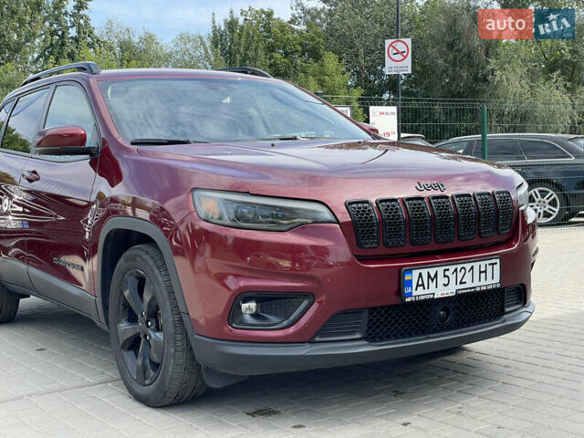 Червоний Джип Cherokee, об'ємом двигуна 2.4 л та пробігом 65 тис. км за 17555 $, фото 7 на Automoto.ua