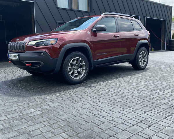 Червоний Джип Cherokee, об'ємом двигуна 2 л та пробігом 60 тис. км за 19500 $, фото 9 на Automoto.ua