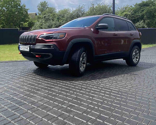Червоний Джип Cherokee, об'ємом двигуна 2 л та пробігом 60 тис. км за 19500 $, фото 6 на Automoto.ua