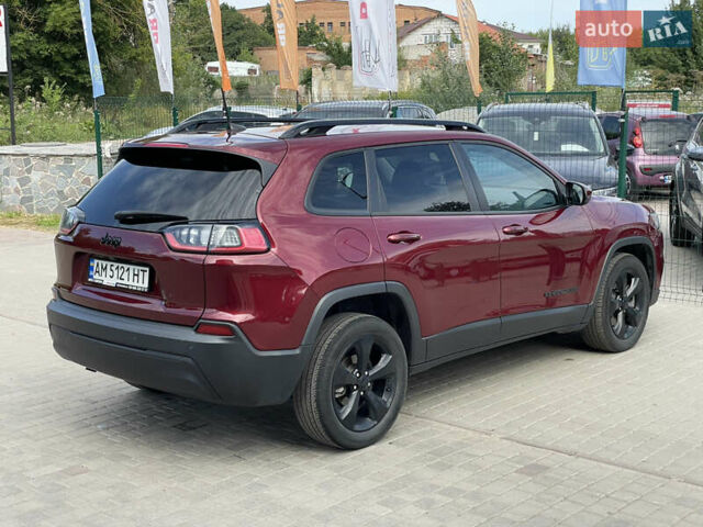 Червоний Джип Cherokee, об'ємом двигуна 2.4 л та пробігом 65 тис. км за 17555 $, фото 13 на Automoto.ua