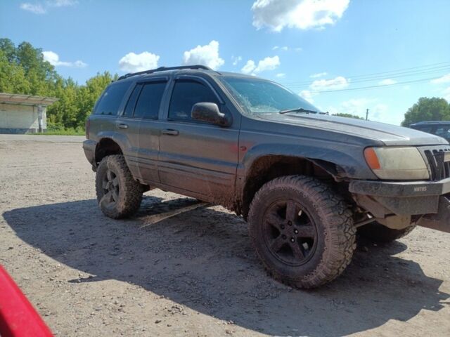 Сірий Джип Cherokee, об'ємом двигуна 4.7 л та пробігом 182 тис. км за 4400 $, фото 1 на Automoto.ua
