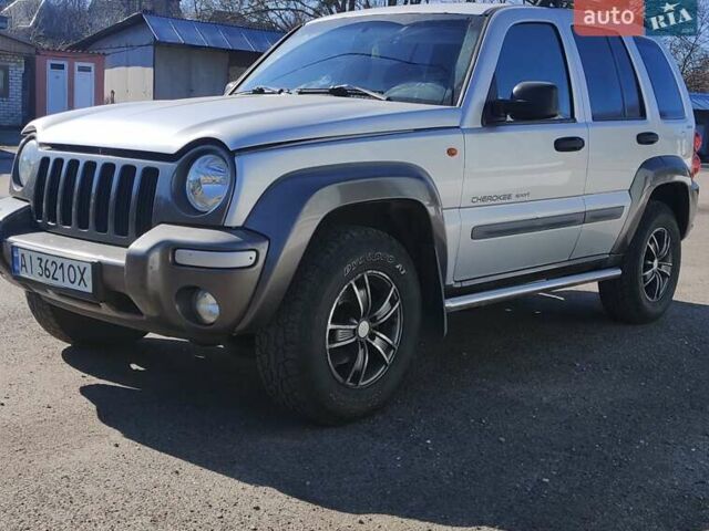 Сірий Джип Cherokee, об'ємом двигуна 3.7 л та пробігом 343 тис. км за 7000 $, фото 2 на Automoto.ua