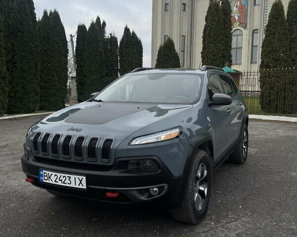 Серый Джип Чероки, объемом двигателя 3.24 л и пробегом 352 тыс. км за 12500 $, фото 2 на Automoto.ua