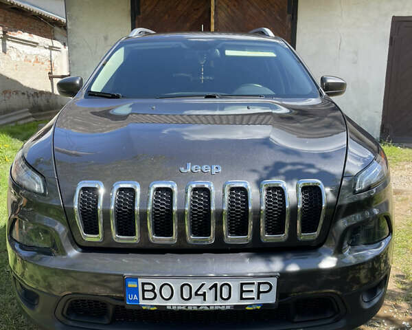 Сірий Джип Cherokee, об'ємом двигуна 2.36 л та пробігом 195 тис. км за 13950 $, фото 1 на Automoto.ua