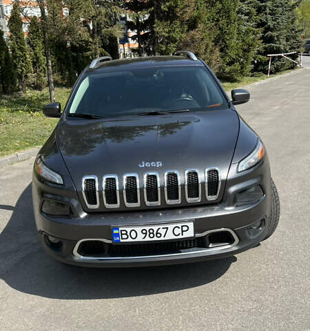 Серый Джип Чероки, объемом двигателя 2.36 л и пробегом 157 тыс. км за 14400 $, фото 1 на Automoto.ua
