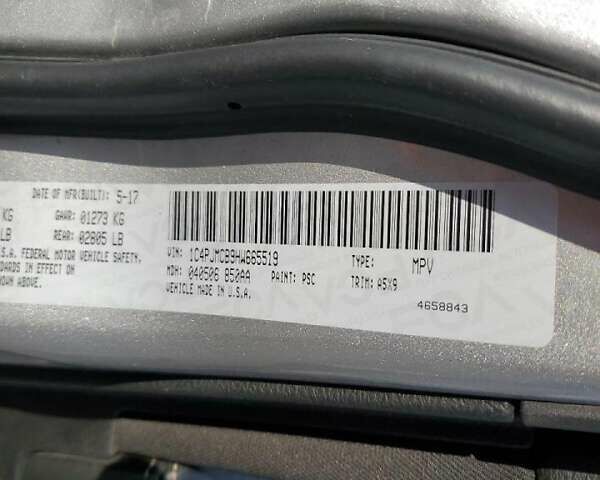 Серый Джип Чероки, объемом двигателя 2.4 л и пробегом 153 тыс. км за 5300 $, фото 12 на Automoto.ua