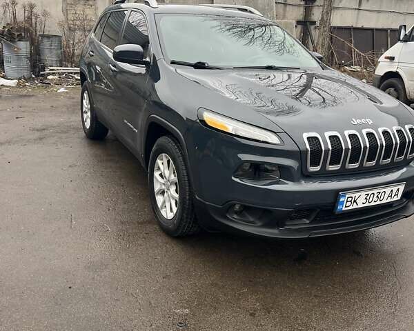 Сірий Джип Cherokee, об'ємом двигуна 2.36 л та пробігом 100 тис. км за 14000 $, фото 1 на Automoto.ua