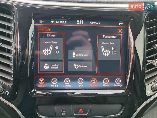 Серый Джип Чероки, объемом двигателя 2.4 л и пробегом 55 тыс. км за 17490 $, фото 30 на Automoto.ua