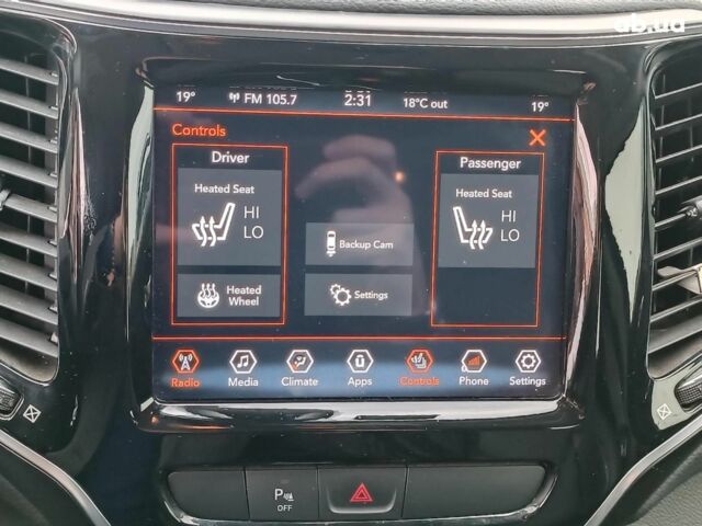 Серый Джип Чероки, объемом двигателя 2.4 л и пробегом 55 тыс. км за 17490 $, фото 30 на Automoto.ua