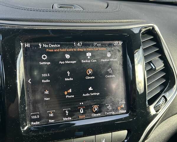 Серый Джип Чероки, объемом двигателя 2.36 л и пробегом 159 тыс. км за 17500 $, фото 13 на Automoto.ua