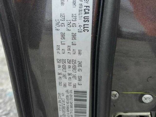 Сірий Джип Cherokee, об'ємом двигуна 2.4 л та пробігом 56 тис. км за 3900 $, фото 10 на Automoto.ua