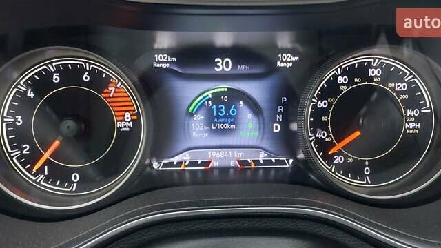 Сірий Джип Cherokee, об'ємом двигуна 3.2 л та пробігом 197 тис. км за 18900 $, фото 12 на Automoto.ua