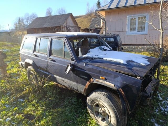 Синий Джип Чероки, объемом двигателя 2.5 л и пробегом 200 тыс. км за 2500 $, фото 5 на Automoto.ua