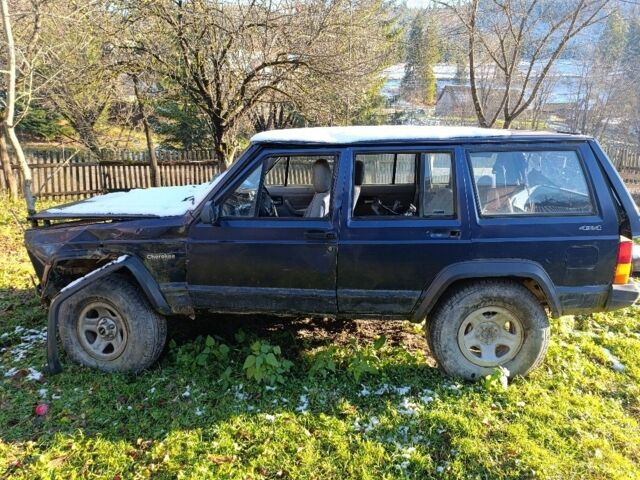 Синий Джип Чероки, объемом двигателя 2.5 л и пробегом 200 тыс. км за 2500 $, фото 8 на Automoto.ua