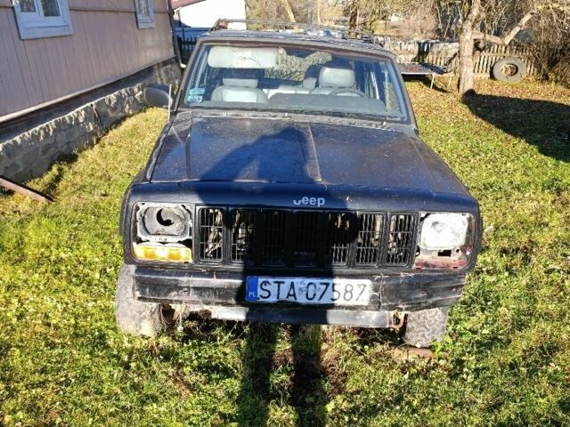 Синий Джип Чероки, объемом двигателя 2.5 л и пробегом 200 тыс. км за 2500 $, фото 11 на Automoto.ua