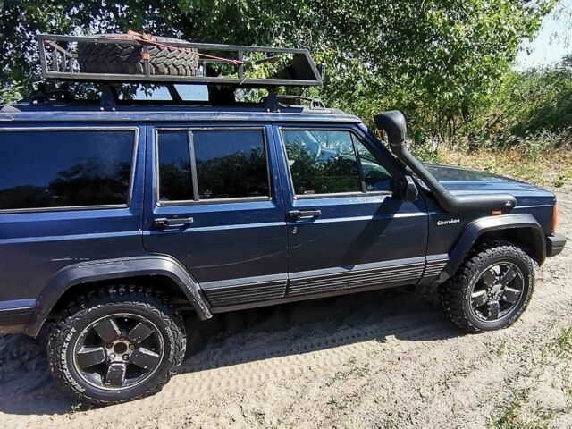 Синий Джип Чероки, объемом двигателя 2.5 л и пробегом 350 тыс. км за 4700 $, фото 9 на Automoto.ua