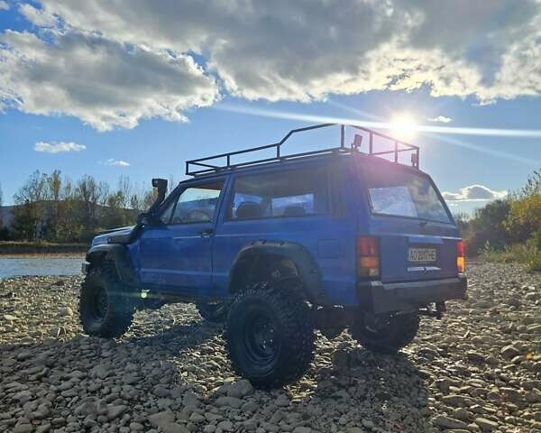 Синий Джип Чероки, объемом двигателя 2.5 л и пробегом 100 тыс. км за 6999 $, фото 5 на Automoto.ua