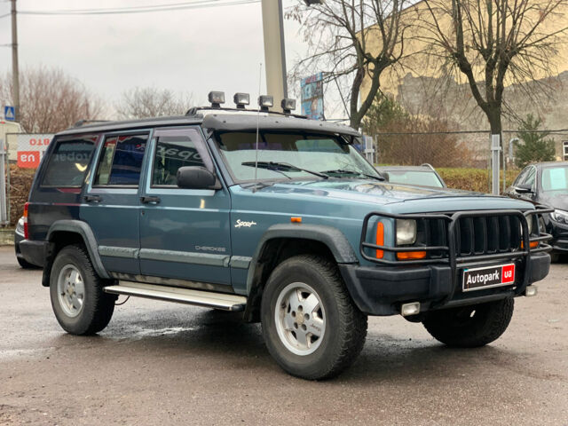 Синій Джип Cherokee, об'ємом двигуна 2.5 л та пробігом 174 тис. км за 4490 $, фото 10 на Automoto.ua